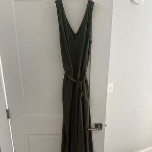 A New Day Wide Leg V Neck Jumpsuit